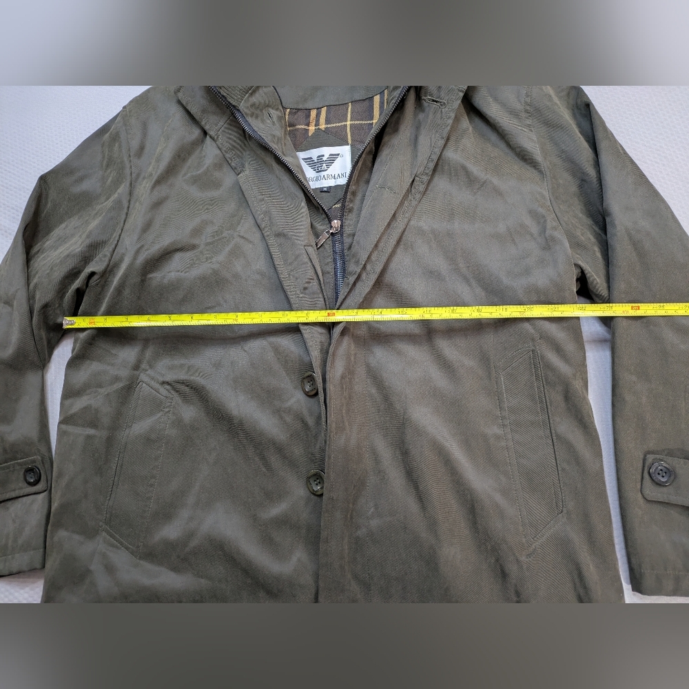 Giorgio Armani Olive Military Jacket - Picture 4 of 11
